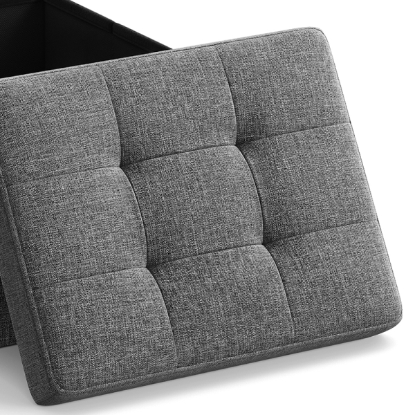 Σκαμπό Με Αποθηκευτικό Χώρο (41x31x31) Songmics LSF102G01