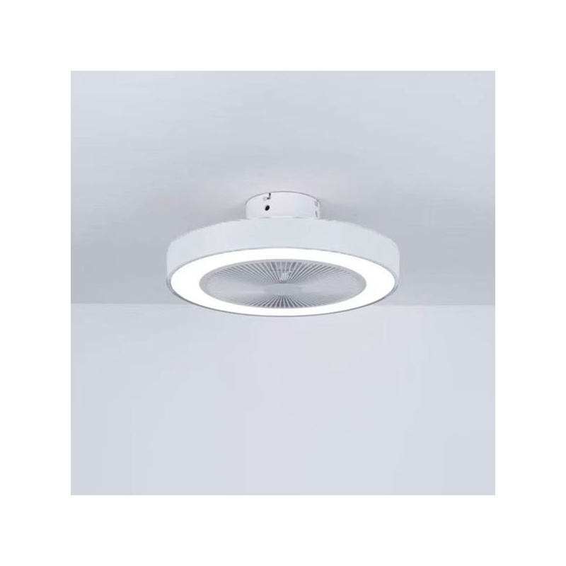 Ανεμιστήρας Οροφής Με Φως Led & Τηλεχειριστήριο 50εκ. Homelighting Marco White 77-50620