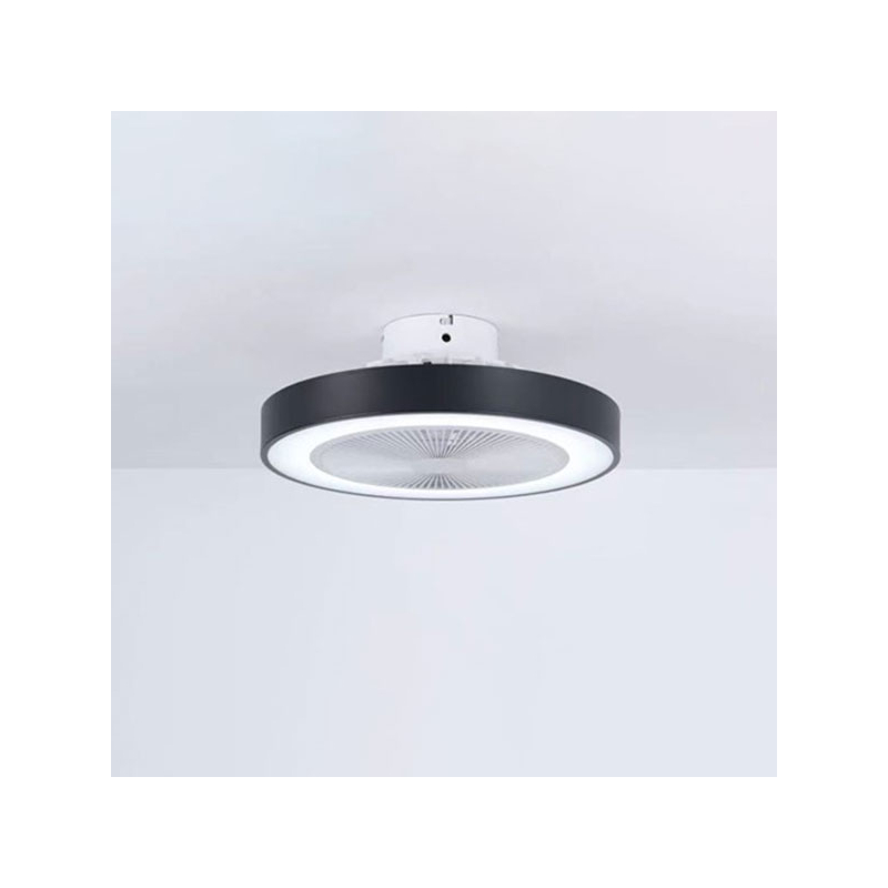 Ανεμιστήρας Οροφής Με Φως Led & Τηλεχειριστήριο 50εκ. Homelighting Marco Black 77-50621