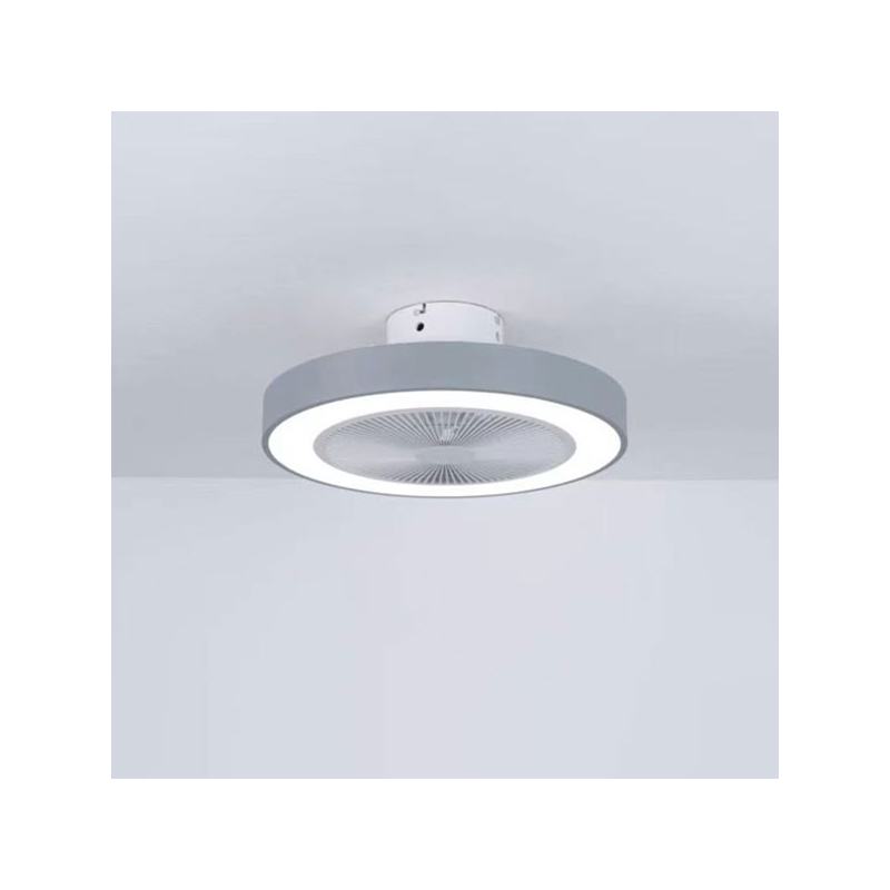 Ανεμιστήρας Οροφής Με Φως Led & Τηλεχειριστήριο 50εκ. Homelighting Marco Grey 77-50622