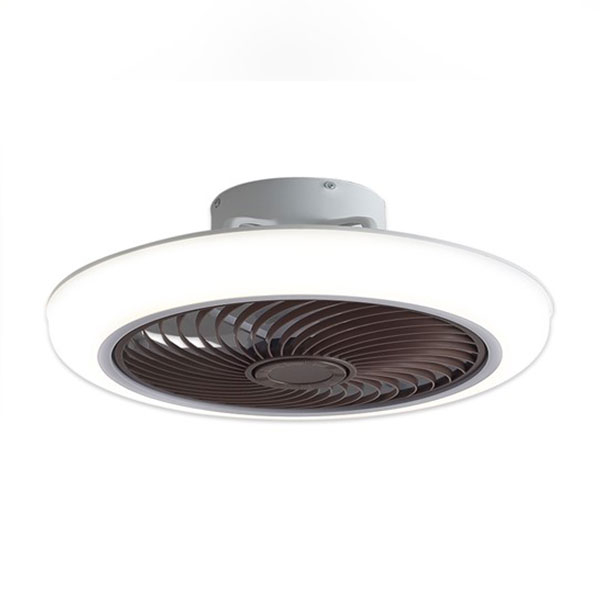 Ανεμιστήρας Οροφής Με Φως Led & Τηλεχειριστήριο 46εκ. Homelighting Dalton Brown 77-50623