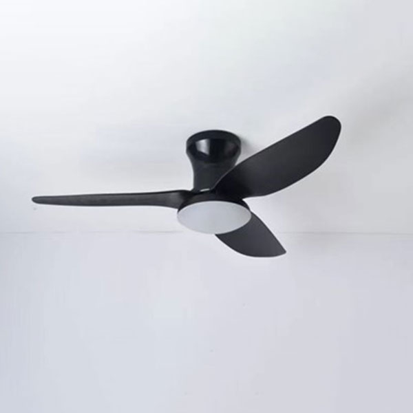 Ανεμιστήρας Οροφής Με Φως Led & Τηλεχειριστήριο 100εκ. Homelighting Windy Black 77-50630