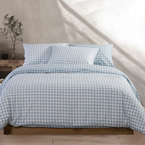 Σεντόνια Υπέρδιπλα (Σετ) Nef-Nef Homeware Extend Blue