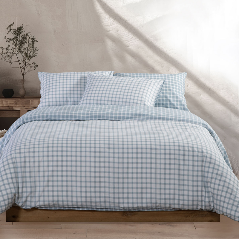 Σεντόνια Υπέρδιπλα (Σετ) Nef-Nef Homeware Extend Blue