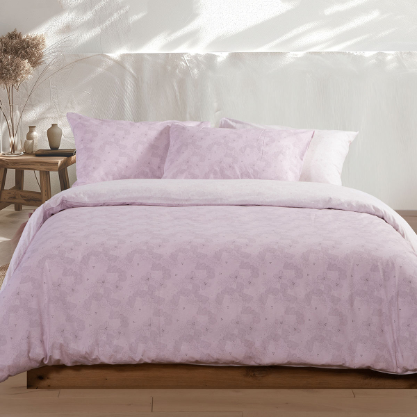 Σεντόνια Υπέρδιπλα (Σετ) Nef-Nef Homeware Worian Mauve