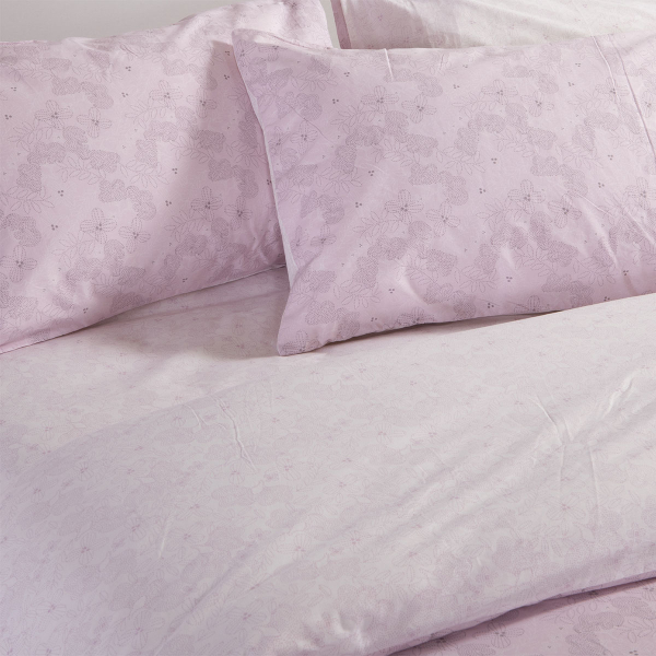 Σεντόνια Υπέρδιπλα (Σετ) Nef-Nef Homeware Worian Mauve