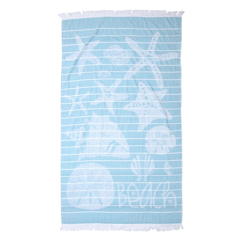Πετσέτα Θαλάσσης - Παρεό (90x170) Anna Riska Sifnos Blue