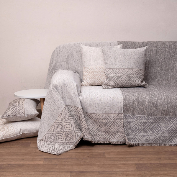 Ριχτάρι Πολυθρόνας 2 Όψεων (180x180) Anna Riska 1573 Λινό