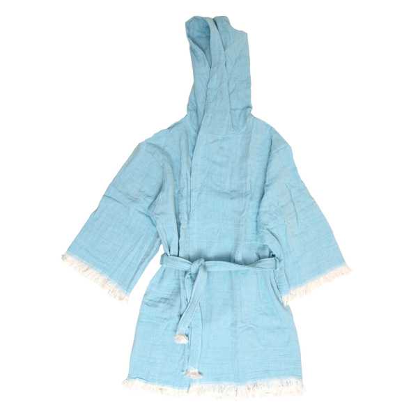 Ρόμπα Μουσελίνα Γυναικεία Anna Riska Adelina Blue