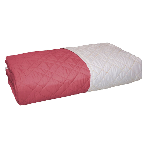 Κουβερλί Υπέρδιπλο (220x240) 2 Όψεων Viopros 5100 Εκρού/Φούξια