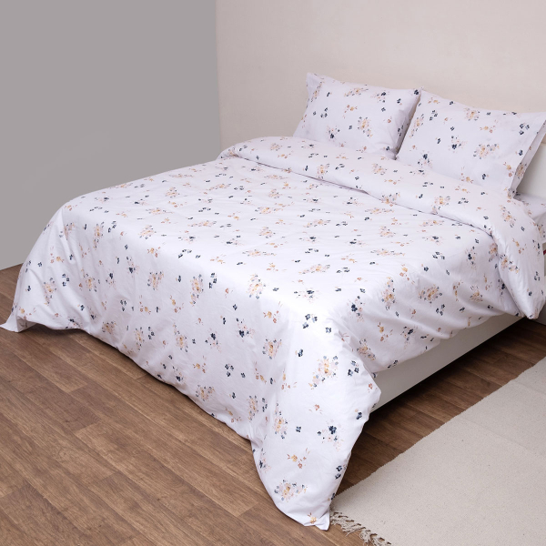 Παπλωματοθήκη Μονή (Σετ 160x240) Viopros Fresh Φλοράλ