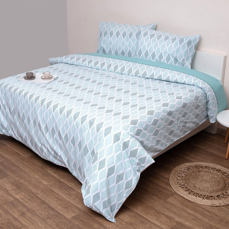 Σεντόνια King Size (Σετ) Viopros Fresh Λάρα