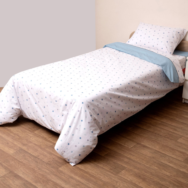 Παπλωματοθήκη Ημίδιπλη (Σετ 180x240) Viopros Kids Ίκαρος Σιέλ