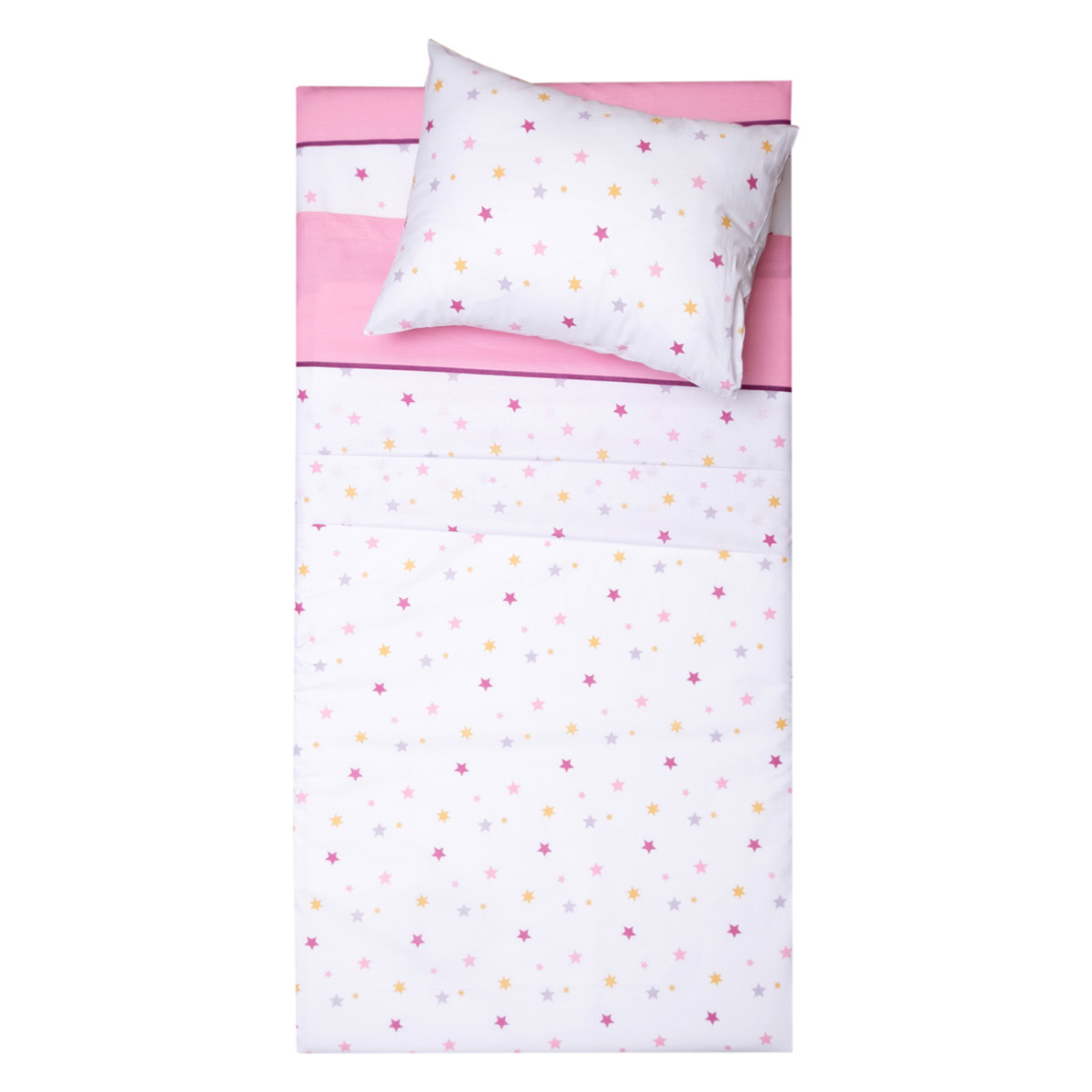 Κουβερλί Μονό (Σετ 160X240) Viopros Kids Ίκαρος Ροζ Home Παιδικά Λευκά Είδη Spitishop