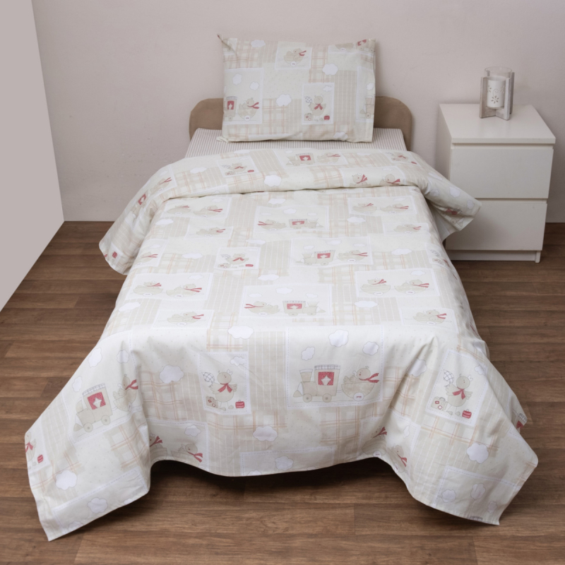 Κουβερλί Μονό (Σετ 160x240) Viopros Kids Κρις