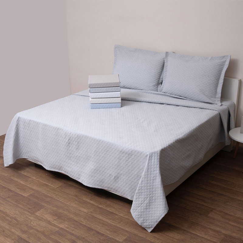 Κουβερτόριο Υπέρδιπλο (230x270) Viopros Δήλος Γκρι