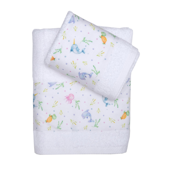 Βρεφικές Πετσέτες (Σετ 2τμχ) Viopros Μάρκο 400gsm