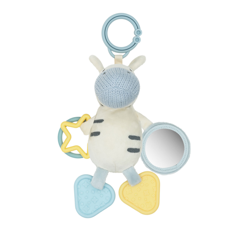 Κρεμαστό Λούτρινο Ζωάκι Με Ήχο 22εκ. Kikka Boo Stripy Friends