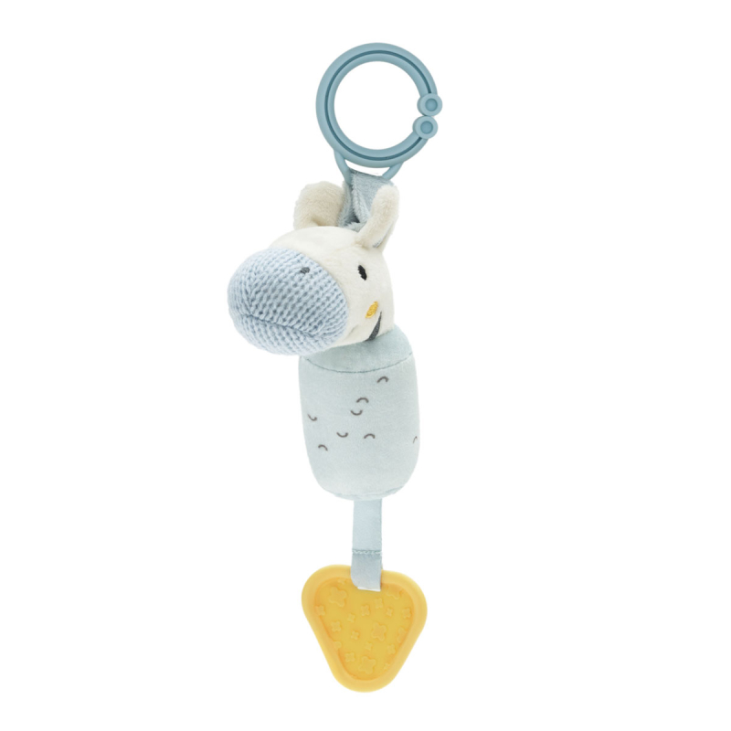 Κρεμαστό Λούτρινο Ζωάκι Με Ήχο 27.5εκ. Kikka Boo Stripy Friends