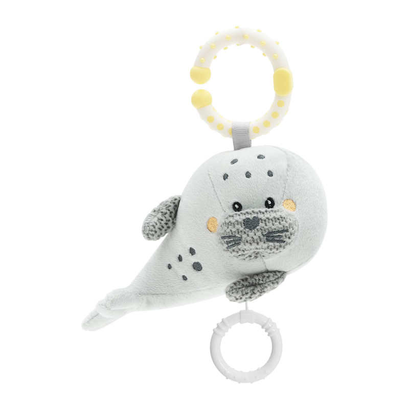 Κρεμαστό Λούτρινο Ζωάκι Με Ήχο 24εκ. Kikka Boo Seally Me