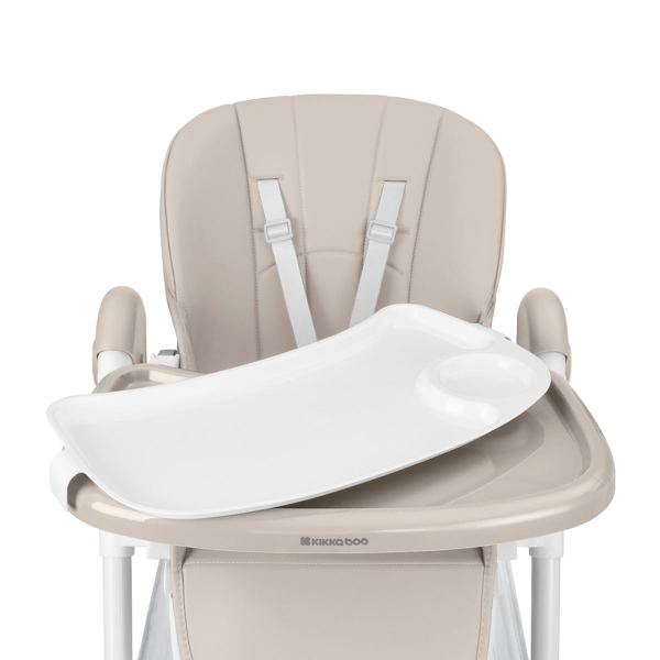 Καρεκλάκι Φαγητού Αναδιπλούμενο (6-36 Μηνών) Kikka Boo Spicy+ Beige