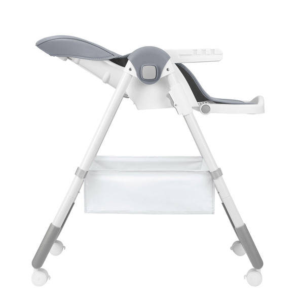 Καρεκλάκι Φαγητού Αναδιπλούμενο (6-36 Μηνών) Kikka Boo Spicy+ Grey