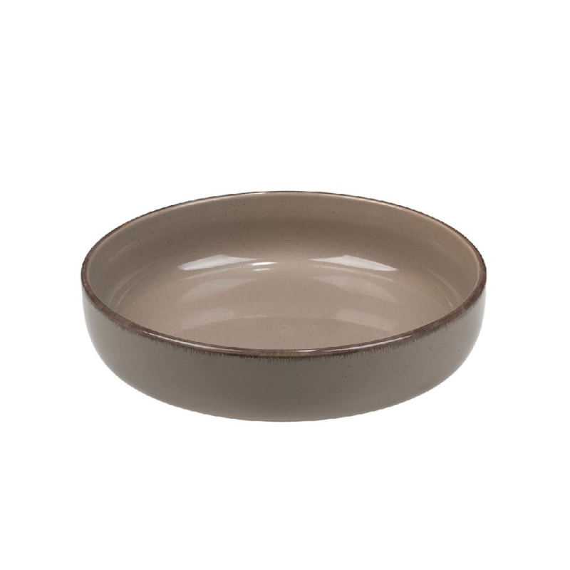 Πιάτο Φαγητού Βαθύ (Φ21x4.5) Espiel Tuscany Brown ATA161K6