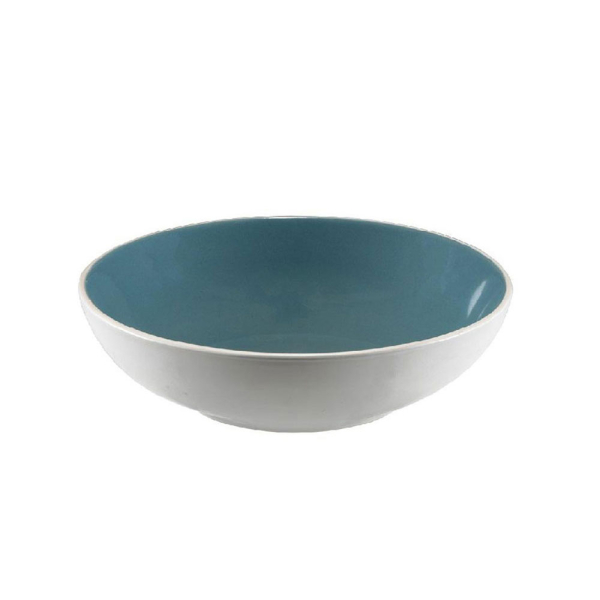 Πιάτο Φαγητού Βαθύ (Φ21x5.5) Espiel Oslo Grey/Blue ATA167K6