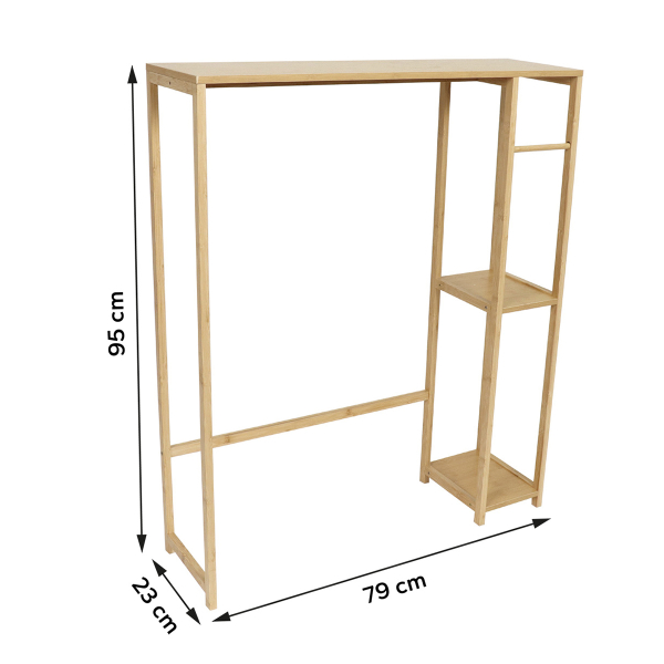 Ραφιέρα Μπάνιου Δαπέδου 3 Θέσεων (79x23x95) T-D Trinidad 9940764