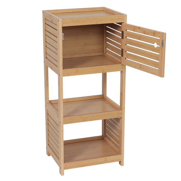 Ραφιέρα Δαπέδου 2 Θέσεων Με Ντουλάπι (35.8x30x83) T-D Trinidad 9902764