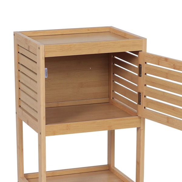 Ραφιέρα Δαπέδου 2 Θέσεων Με Ντουλάπι (35.8x30x83) T-D Trinidad 9902764