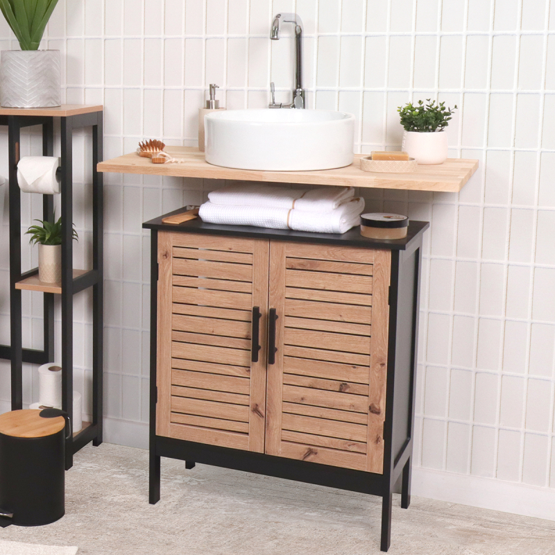 Ντουλάπι Μπάνιου Για Νιπτήρα (60x30x70) T-D Bergen 9900763