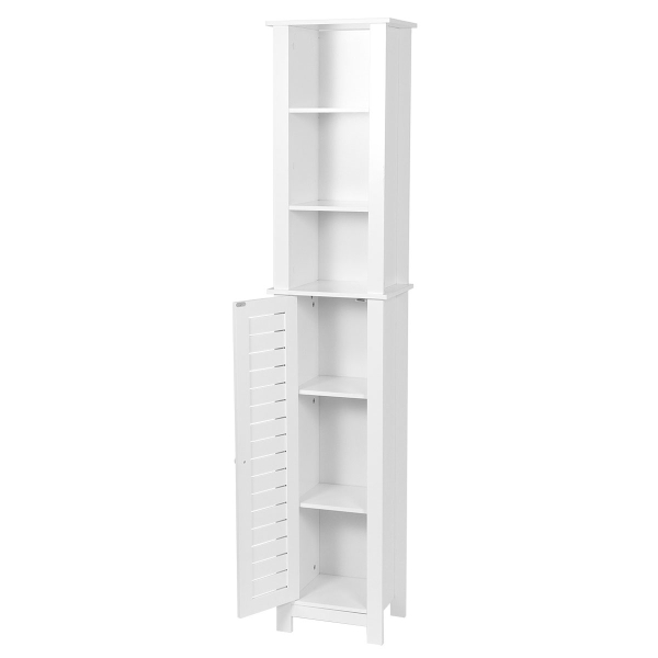 Στήλη Μπάνιου 3 Θέσεων Με Ντουλάπι (35x26x173) T-D Santorin 9901762