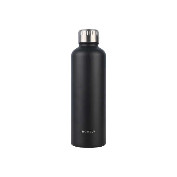 Μπουκάλι Θερμός 500ml Homely Midnight Black 01-32555