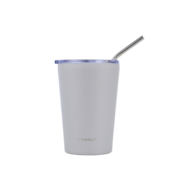 Ποτήρι Θερμός 400ml Homely Pebble Grey 01-32630