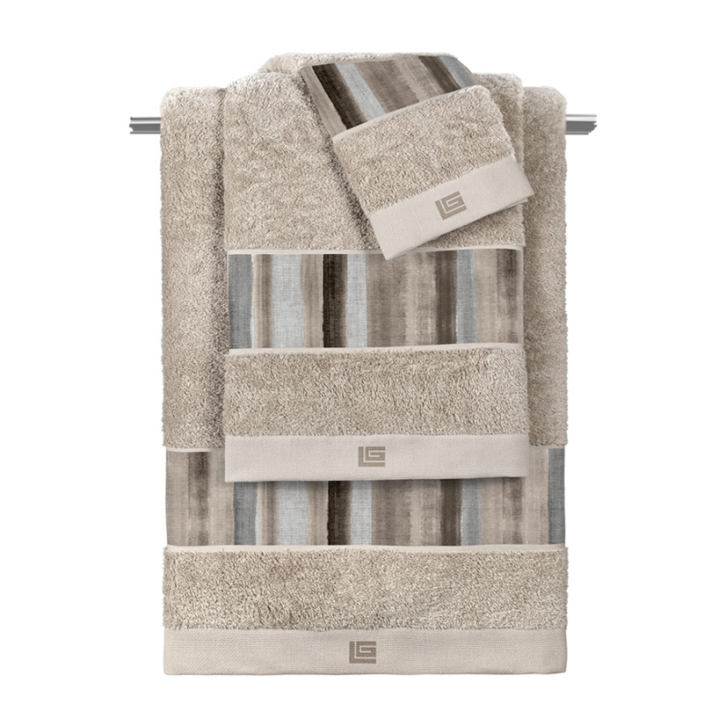 Πετσέτες Μπάνιου (Σετ 3τμχ) Guy Laroche Santiago Stone - Raf 500gsm