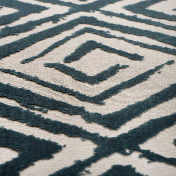 Χαλί (133x190) Βιοκαρπέτ Cezar 16614/U01 Blue