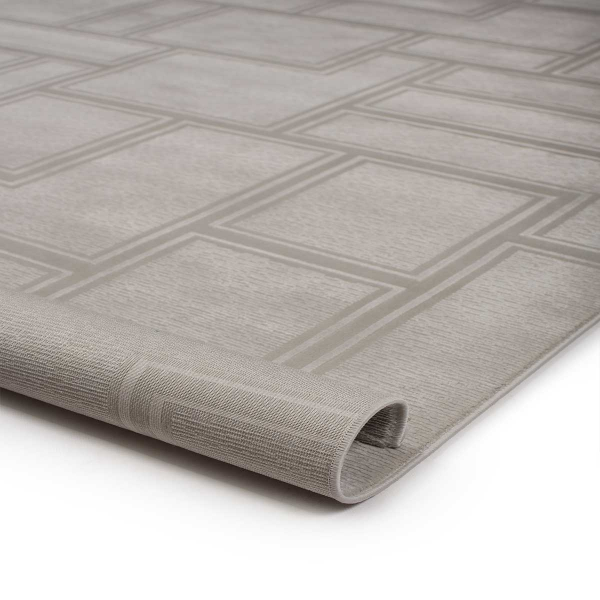 Χαλί (133x190) Βιοκαρπέτ Cezar 16615/G01 L Grey