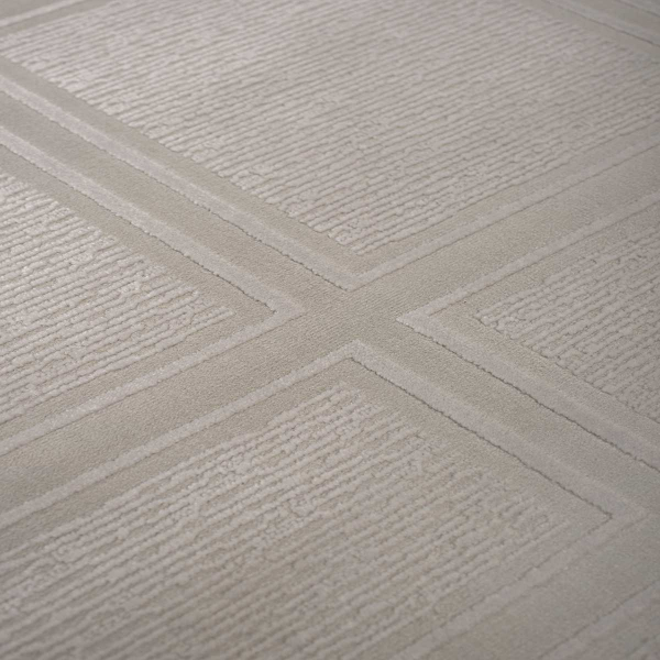 Χαλί (133x190) Βιοκαρπέτ Cezar 16615/G01 L Grey