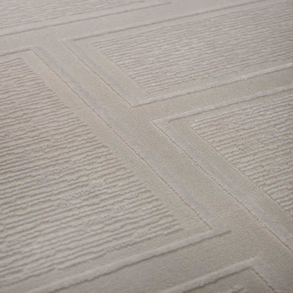 Χαλί (133x190) Βιοκαρπέτ Cezar 16615/G01 L Grey