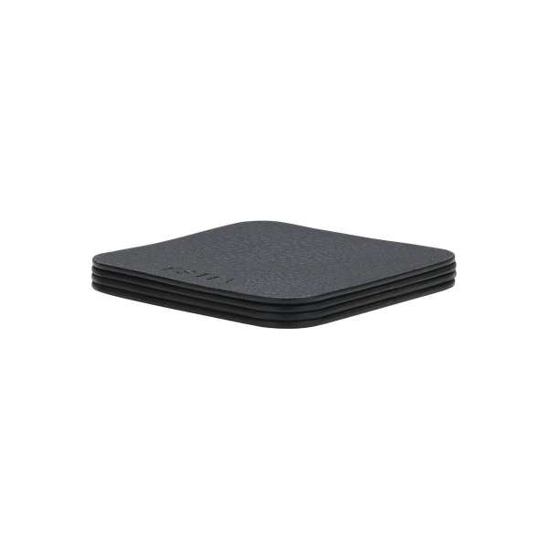 Σουβέρ (Σετ 4τμχ) Estia Allure Μαύρο 07-32395