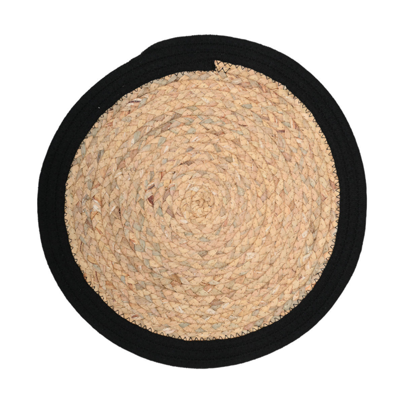 Σουπλά (Φ38) Estia Haven Υάκινθος Black 07-32425