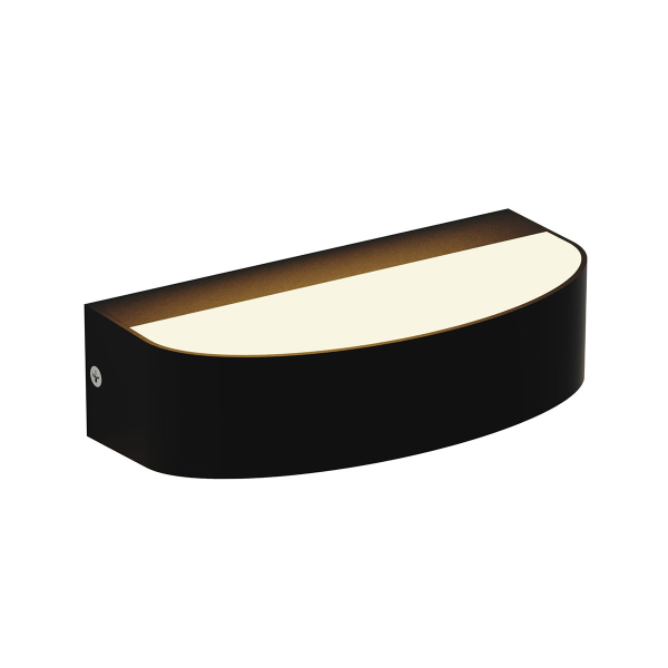 Απλίκα LED 3 CCT Εξωτερικού Χώρου Heronia Dorida Black 42-0040