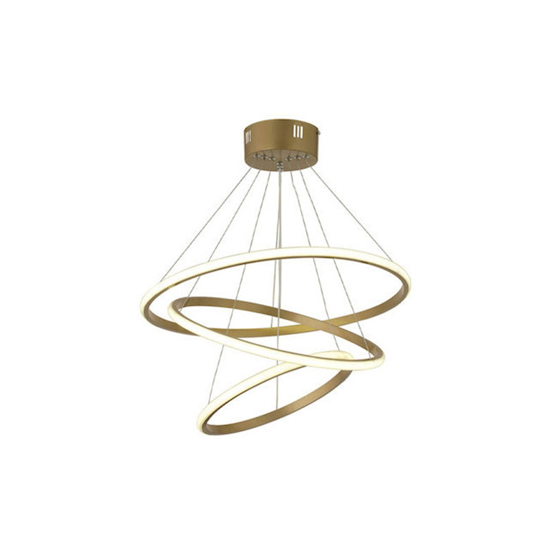 Φωτιστικό Οροφής LED 3 CCT Heronia Cronos Gold 01-0357