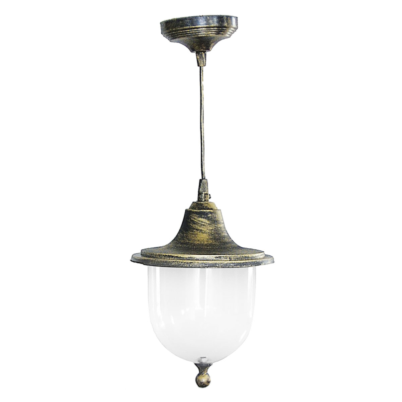 Φωτιστικό Οροφής Μονόφωτο Heronia Hercules Bronze 11-0058