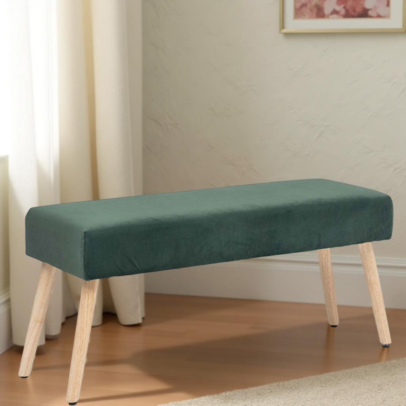 Ταμπουρέ (100x35x45) A-S Salome Vert 157236J