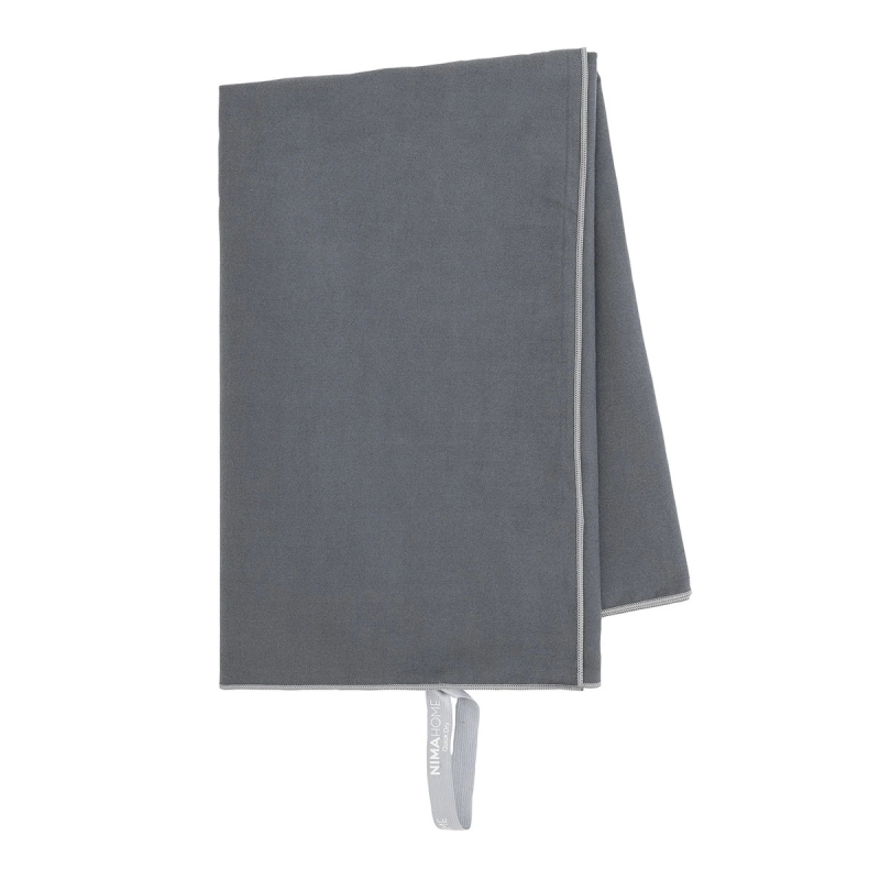 Πετσέτα Microfiber (90x160) Nima Riva Dark Grey