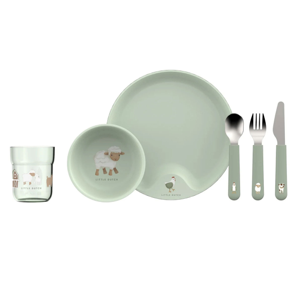 Παιδικό Σετ Φαγητού 6τμχ Little Dutch Little Farm MEP108041065399