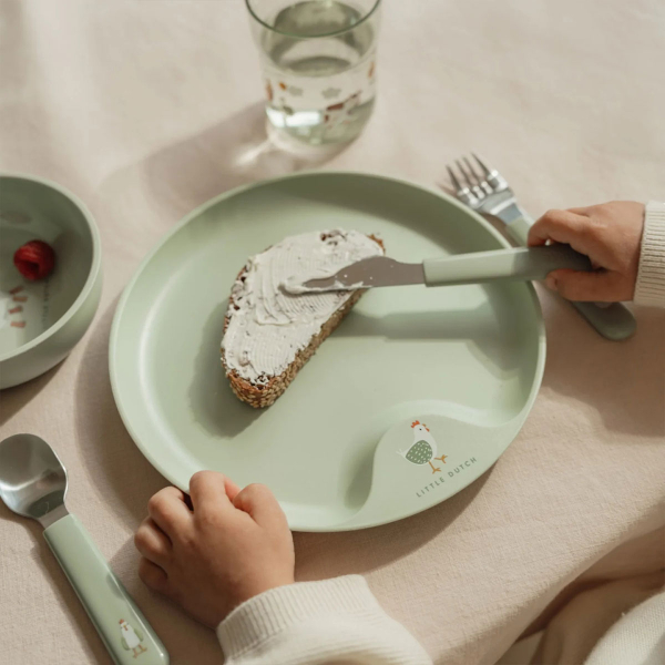 Παιδικό Σετ Φαγητού 6τμχ Little Dutch Little Farm MEP108041065399