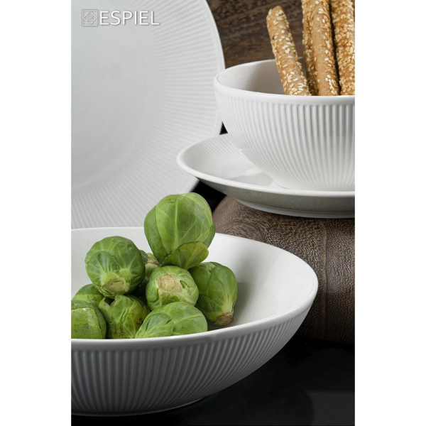 Πιάτο Φρούτου (Φ20x2) Espiel Sense Ivory REL208K6